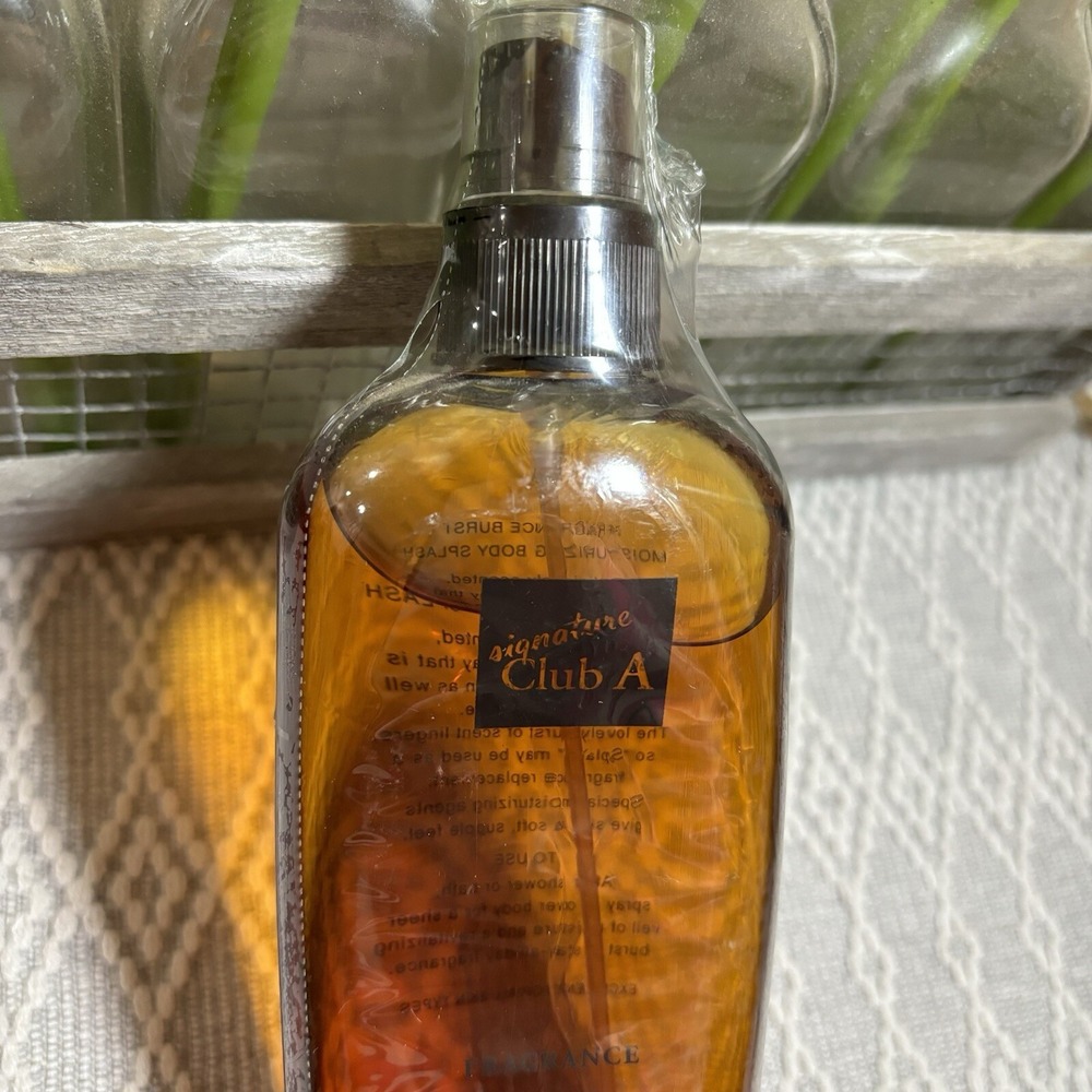 Signature Club A~Fragrance Burst~ Moisturizing Body Splash‎ 8 Oz Sealed